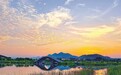 分宜县：落日熔金 桥影卧波（图）