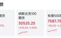 美股三大股指期货集体大涨，纳斯达克100指数期货涨近2%