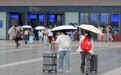 暑运启幕！九江火车站广场人来人往（图）