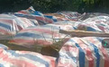万安县一水库旁露天堆放千袋固废，异味刺鼻超一年，当地生态环境局：本周清运，并监测周边环境