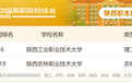 最新排名出炉！陕西38所院校上榜