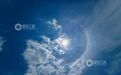 江西分宜：天空现日晕美景（图）