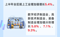 同比增长5.4%！钱塘公布上半年GDP
