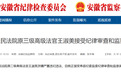 安徽省纪委监委最新通报！
