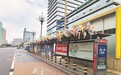 繁花垂落候车廊！南昌闹市站台藏着别致风景（图）