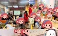 西乡街道铁岗社区开展精神康复者干花团扇DIY活动