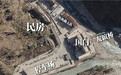 西藏吉隆口岸泥石流前后对比图