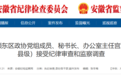 反腐快讯：阜阳一副县级干部被查！