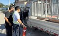 河北高速集团青银分公司新河收费站：快速处置货车火情
