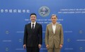 峰会前夕，上合组织秘书长会见亚厦股份董事长丁泽成
