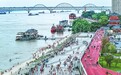 九江：临江晚风起 满城烟火兴（图）
