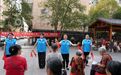 江西分宜：快板话安全 反诈进社区（图）