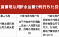 新余农商行被罚50万元，涉违规放贷等