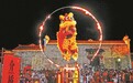 分宜县：古村舞狮庆国庆（图）