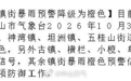 中山多镇街暴雨红色预警 注意防御