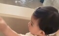 方媛晒小女儿挑战郭富城“鲨鱼舞”视频，三胎女儿侧脸曝光