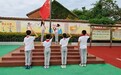 定远县藕塘小学开展“向国旗敬礼”国庆主题教育活动
