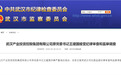 武汉产业投资控股集团有限公司原党委书记王建国接受纪律审查和监察调查