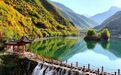 甘肃陇南官鹅沟换上斑斓秋装　快赴一场山野之约