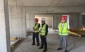 倪同涛到中交一公局集团建筑公司茌平项目开展工作