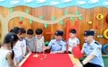 新余分宜：警心伴童心 共筑爱国情（图）