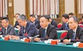 省第十二次党代会现场