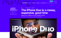 美媒评iPhone Duo：昂贵、妥协多，第一代产品缺陷明显