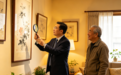 家里有名家字画想出手，北京丰宝斋上门看货，当面鉴定当场结算
