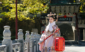 一袭汉服游苍岩