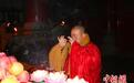 少林寺方丈释永信年初二率僧众祭祖(组图)