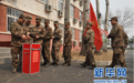 南京炮兵学院廊坊校区官兵为退伍战友邵立民奉献爱心