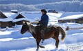 【高清组图】初冬禾木白雪皑皑如水墨画