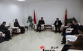 新疆乌苏市市长马依山·扎合帕尔会见乌苏啤总经理杜晖