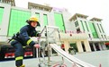 新兴消防员发明“收水带机”