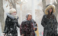 裕民县普降大雪