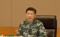 习近平视察军委联合作战指挥中心(图)