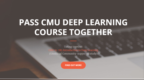由 AI 顶尖高校 <em>CMU</em> 开设的「深度学习」课程，进来了解一下？