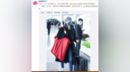 42岁袁泉素颜独自现身机场，<em>背</em><em>的</em><em>包</em>比行李箱还大