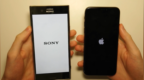 iPhone X 与 Sony Xperia <em>XZ</em>速度测试