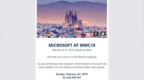 微软发出<em>MWC</em> 2019邀请函：第二代HoloLens 即将