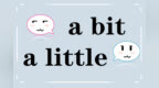 英语词汇语法速记，高效记忆：a <em>bit</em>和a little