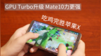 <em>GPU</em> Turbo升级 Mate10力更强 吃鸡完胜苹果X