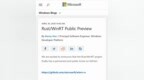 Rust/WinRT for <em>Win</em> 10公共预览版发布