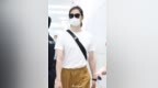 阿云嘎扎头发变文艺帅哥 穿咖色<em>西装裤</em>造型简约不失时尚感