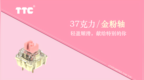 特别的日子里 <em>TTC</em>正式发布 37克力金粉轴