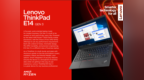 联想发布 ThinkPad <em>E14</em> 第三代，搭载锐龙 5000 处理器