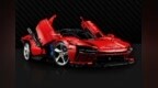乐高1:8的法拉利Daytona <em>SP3</em>模型积木与实车同步开发