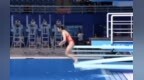 全运会跳水7天3个0分！四川女选手起跳失误后放弃，竖直跳入水中