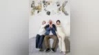 家族三代同框画风大不同！这组合可以C位出道