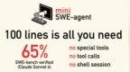 100行代码打造迷你编程Agent：能修复65%真实项目<em>bug</em>，适配所有大模型